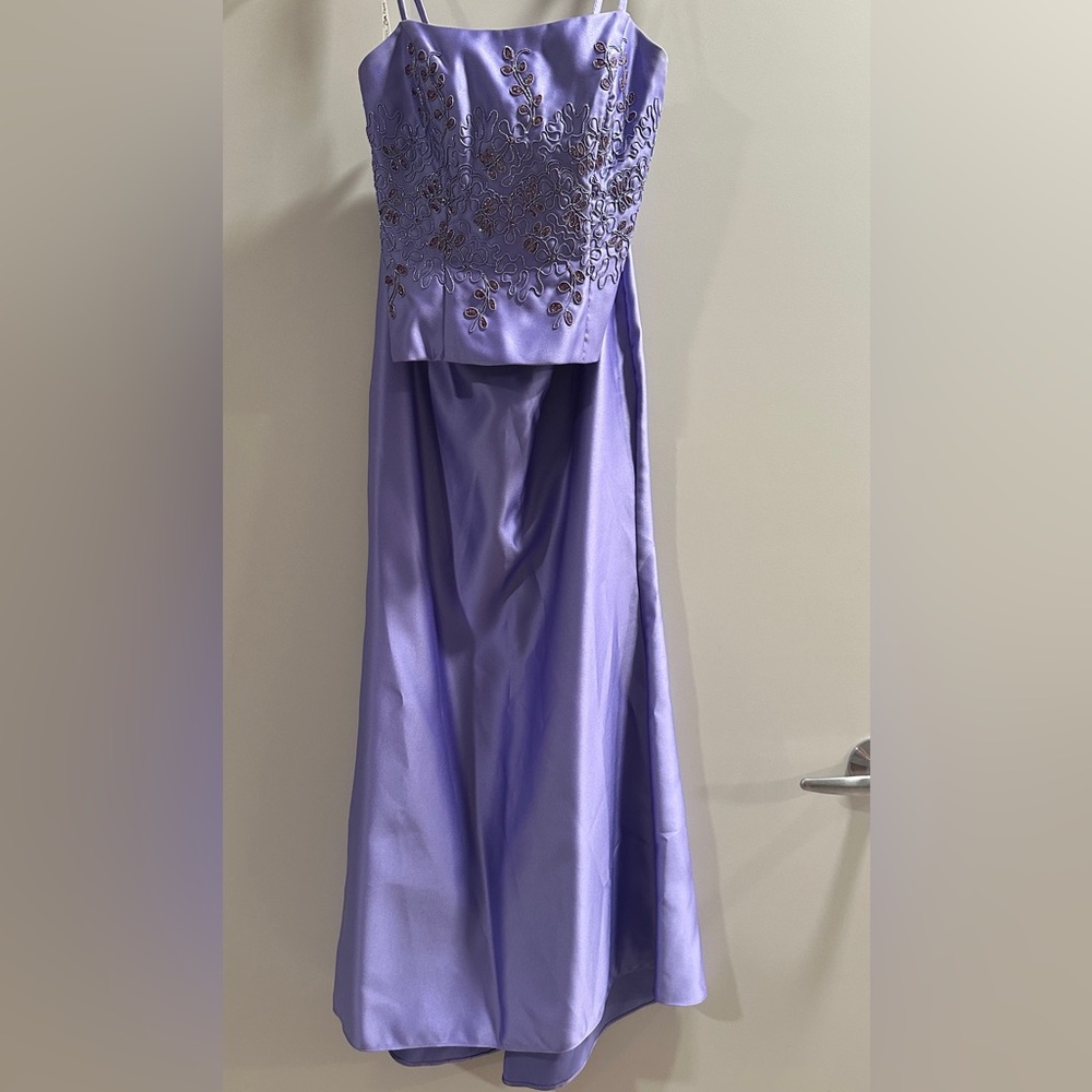 Embroidered Corset & Skirt Set